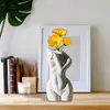 Female Body Vase Modern Ceramics Flower Vase In Female Body Shape Multi-Purpose Aesthetic Room Decor Flower Pot For Dry Flowers 4