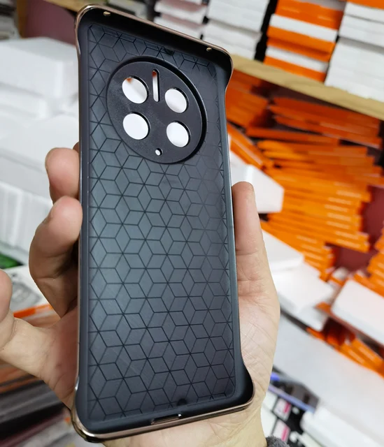 Funda para Huawei Mate 50 Pro, cuero de grano de madera con tarjetero y  ventana, funda con tapa magnética para Huawei Mate 50 Pro (6.74 pulgadas)