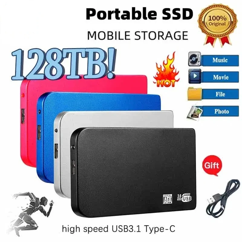 Solid State Drive Portable 500GB SSD High-speed External USB3.0 Interface For Laptops