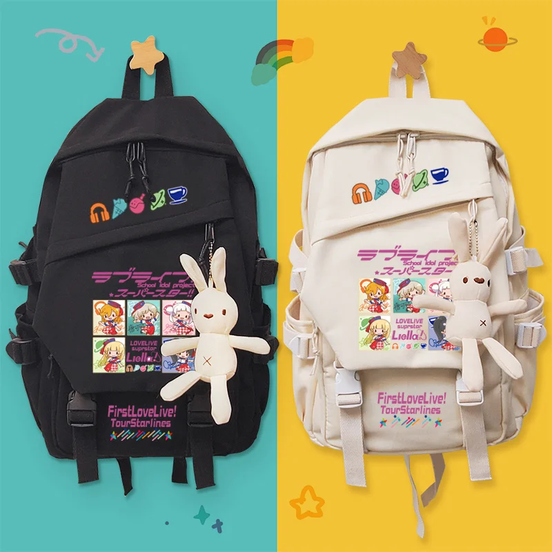 

Отлично! Нейлоновый школьный ранец Superstar, рюкзак для учеников и студентов, дорожные сумки на плечо для мальчиков и девочек с аниме для косплея