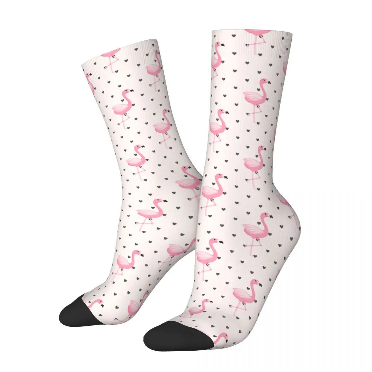 

Flamingo Bird Animal Pink Socks Men's Women's Polyester Fashion Socks Harajuku Spring Summer Autumn Winter Socks Gifts