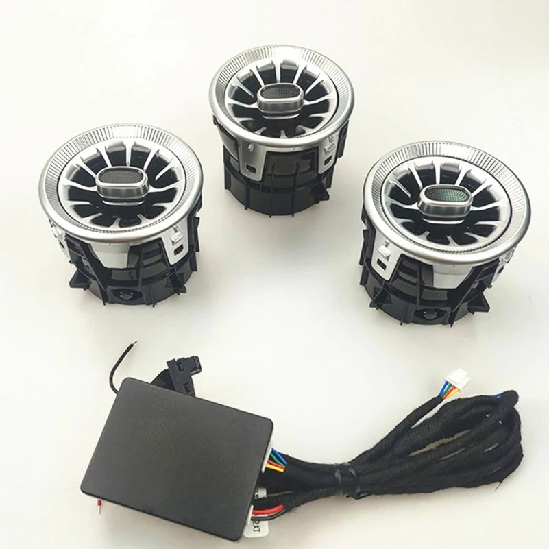 LED Dashboard Lüftungsgitter Mit Beleuchtung Für Ford Mustang 2015-2021 – 3-teilig