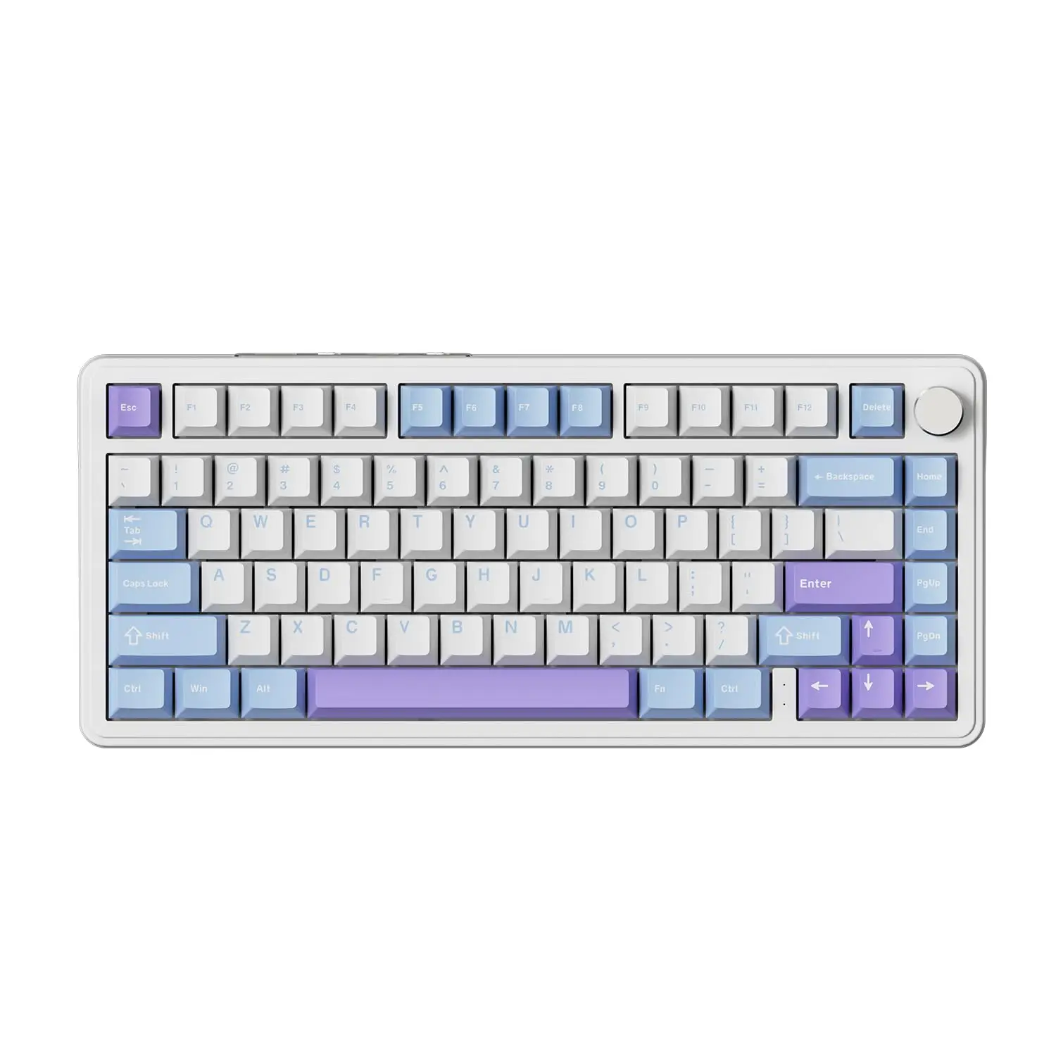 Clavier Gamer ATTACK SHARK X85 – Mécanique, RGB, Sans Fil Tri-Mode, Gasket & Molette 8