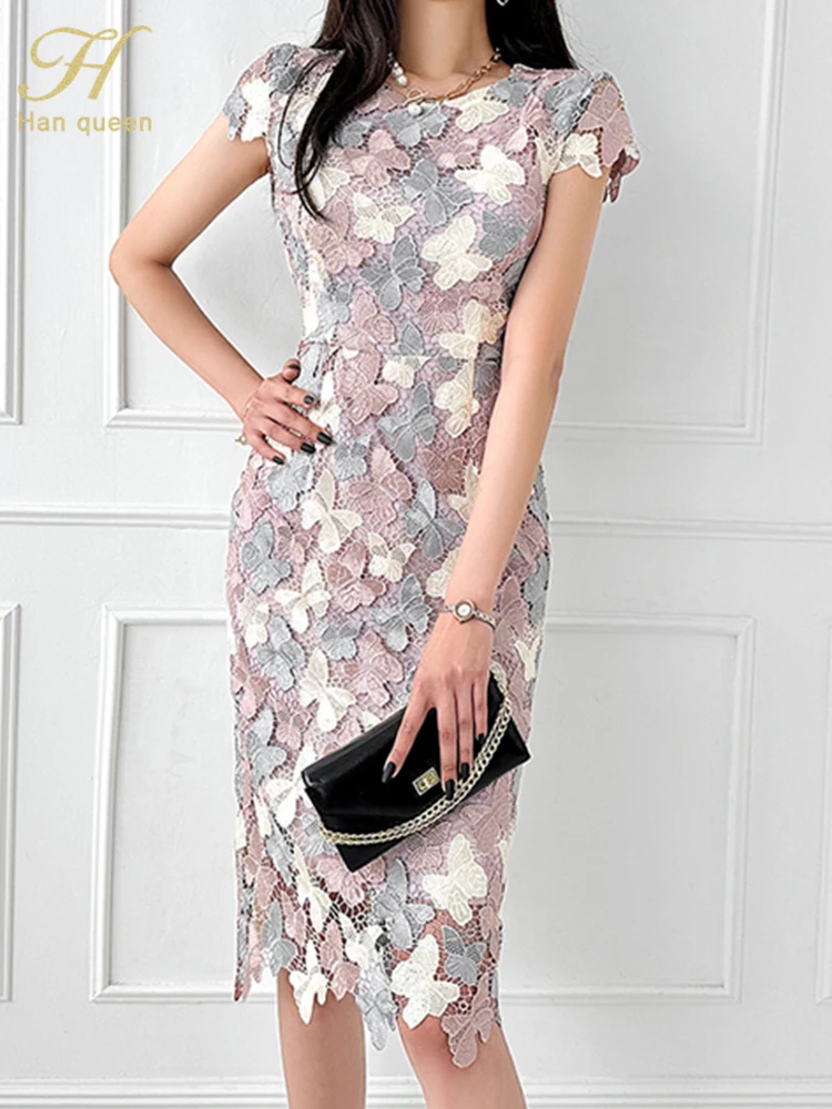 Vestidos Cortos Vestidos Coreanos Largos De Fiesta H Han Queen