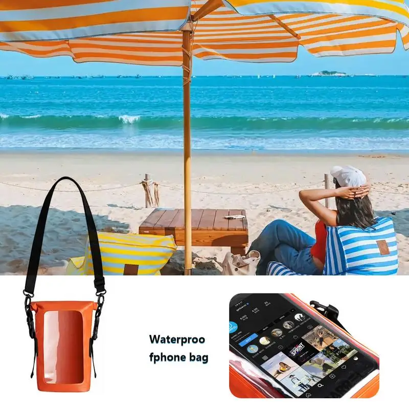 Waterproof Phone Pouch Multipurpose Phone Protector with Lanyard For iPhone  Up to 7.0 inch IPX6 WaterProof Swimming Phone Bag ipx8 waterproof phone bag case for iphone 13 12 samsung xiaomi universal swimming underwater diving phone pouch bag case