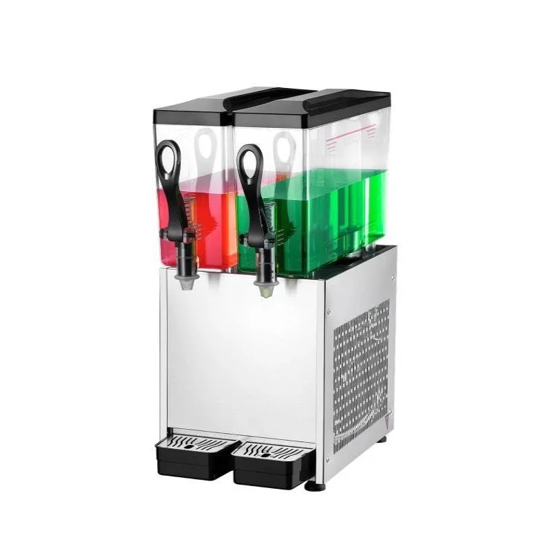 

Commercial Cold Drinker Double-cylinder Cold-hot Mixing Self-service Beverage Machine Cold-hot Drinker Soybean Milk Tea Juicer