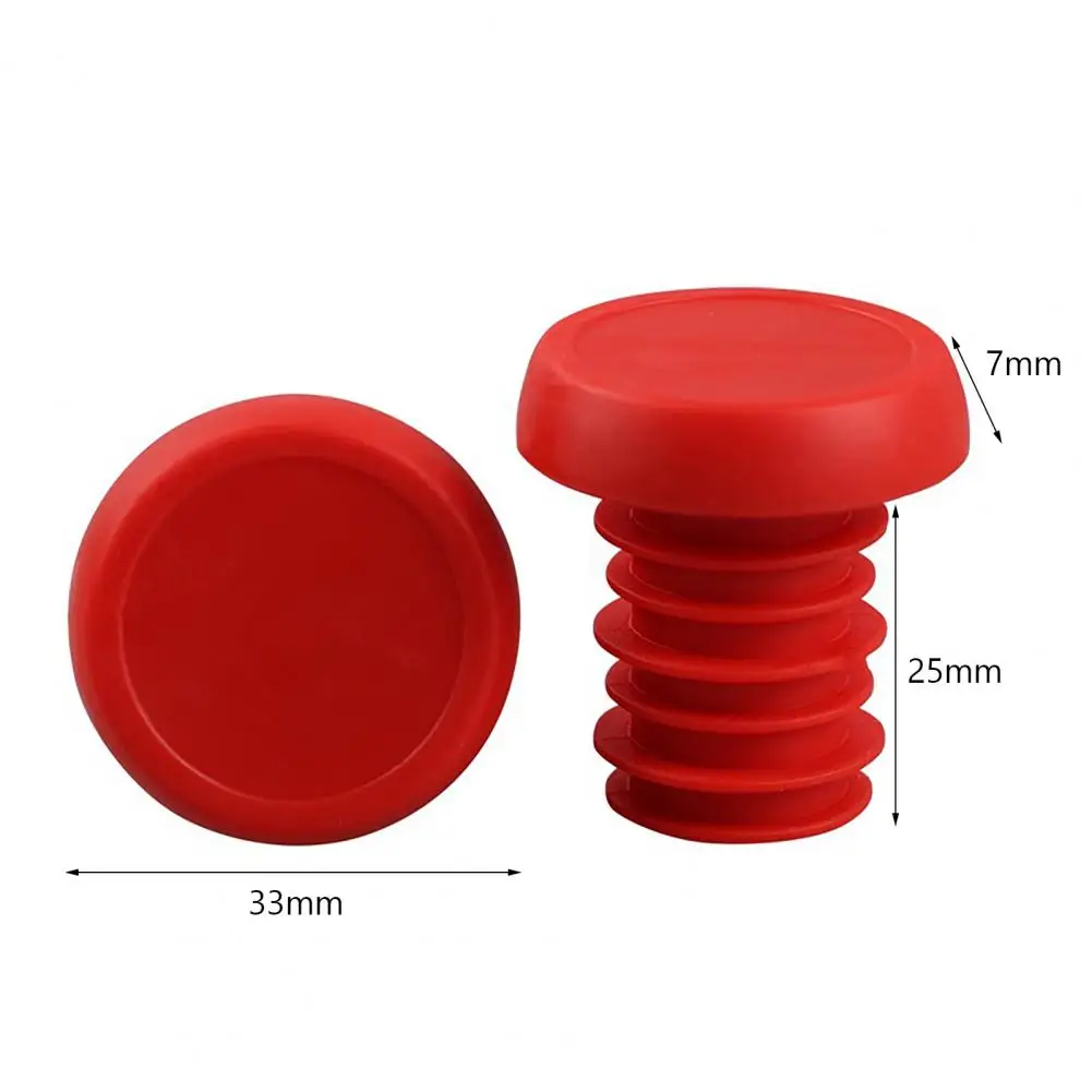 Easy Installation Handlebar End Plugs Bright Color Protective Practical Lightweight Bright Color Handlebar End Plugs bicycle accessories,bike handlebar plugs