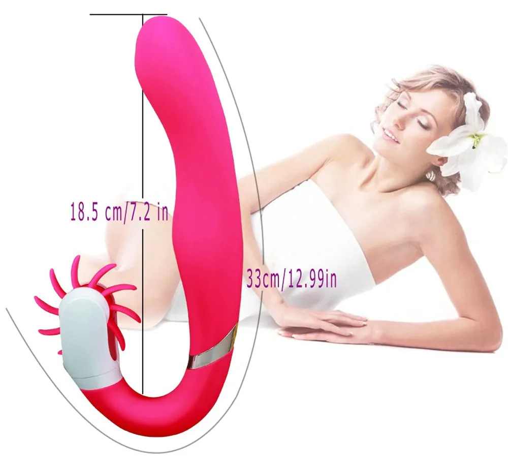 Female Rotation Vibrator Tongue Licking Vibrating Wand G Spot Massage Clit Stimulator Mastu_voghion.com