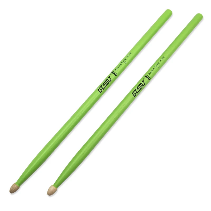 

One Pair 5A 7A Lightweight Antiskid Professional Drumsticks Walnut Wood Drum Sticks Children Percussion Instruments Accessories