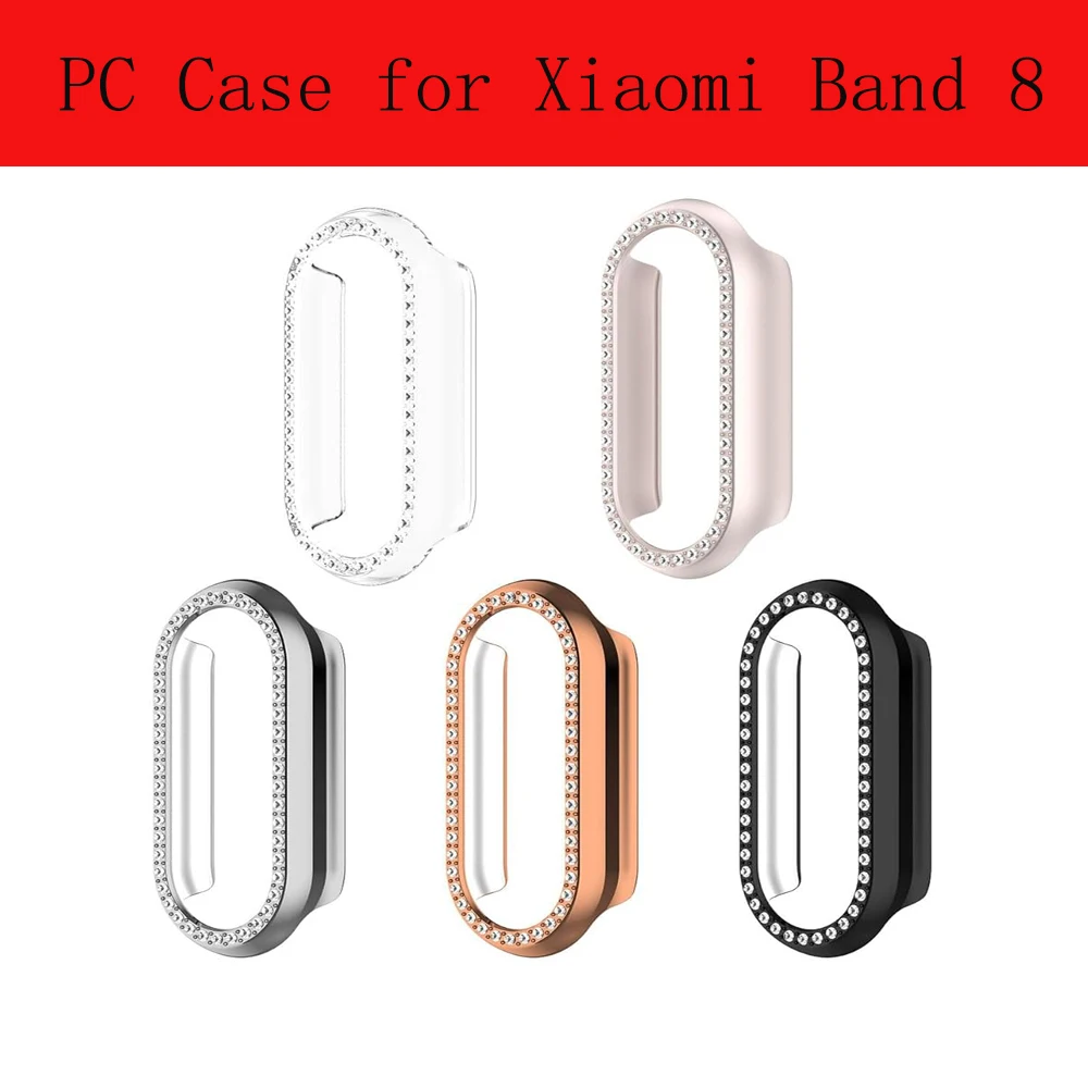 Set of 2 Crystal Rhinestone Bling Protective Frames