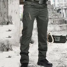 Fashion Cargo Pants  Wear-resistant Solid Color Casual Trousers  Lightweight Work Pant