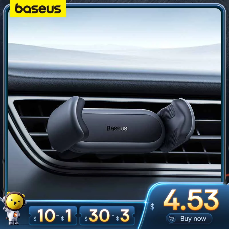 Baseus Car Phone Holder For Universal Mobile Phone Holder Stand Car