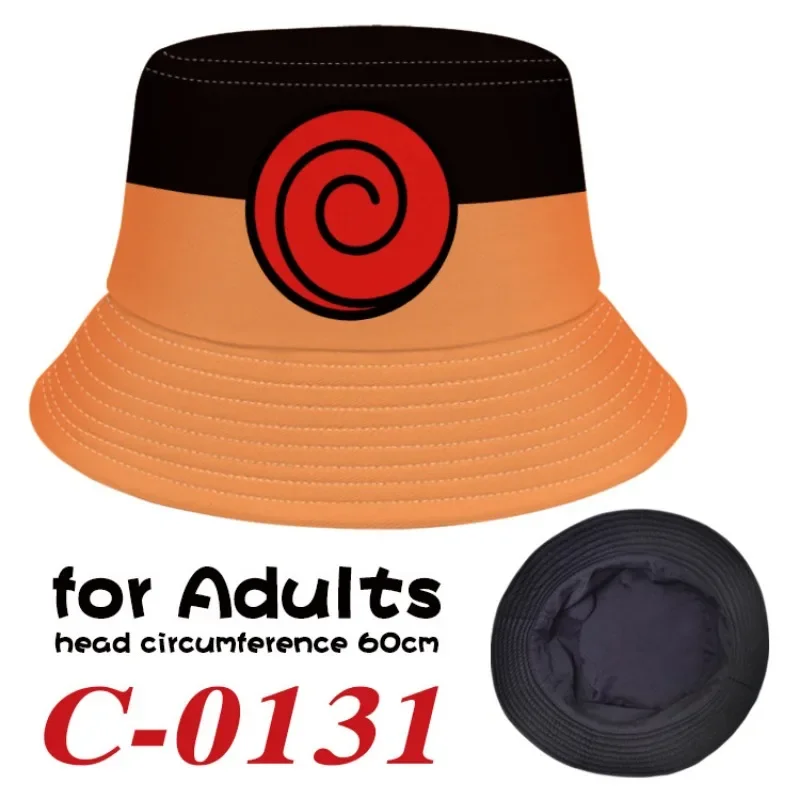 

Naruto Fisherman Hat Outdoor Japanese Bucket Fisherman Hat Sunscreen Sunshade Basin Hat European and American Couple Hat
