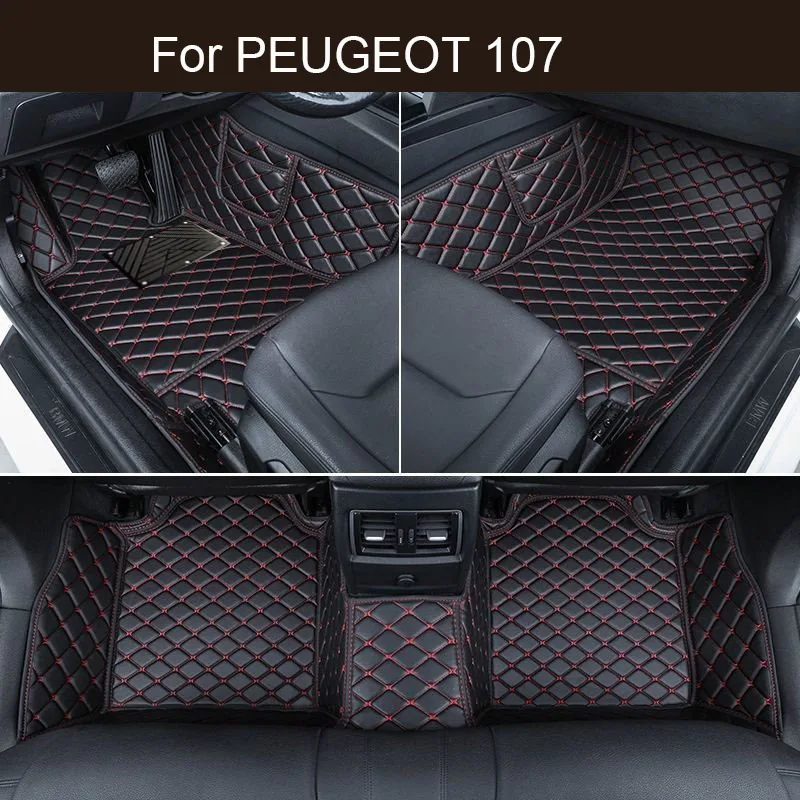 

Car Floor Mats for PEUGEOT 107 2005-2014 Accessories Auto Carpets
