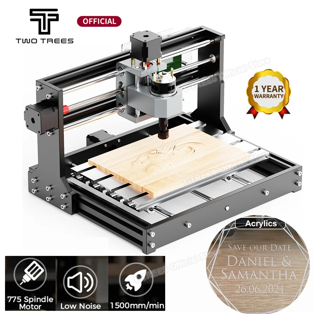 Twotrees TTC3018 CNC Milling Cutter Laser Engraving Machine CNC