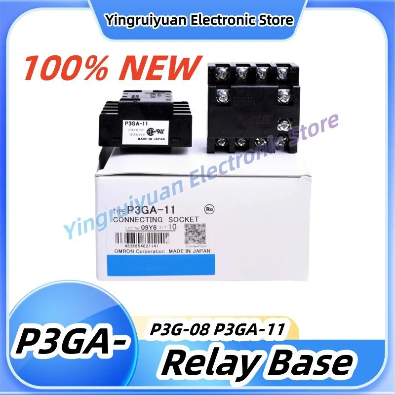 Релейная база, 2 шт., стандартная, подходит для новой оригинальной серии H3BA H3CR H3CA Релейная база, 2 шт., стандартная, подходит для новой оригинальной серии H3BA H3CR H3CA