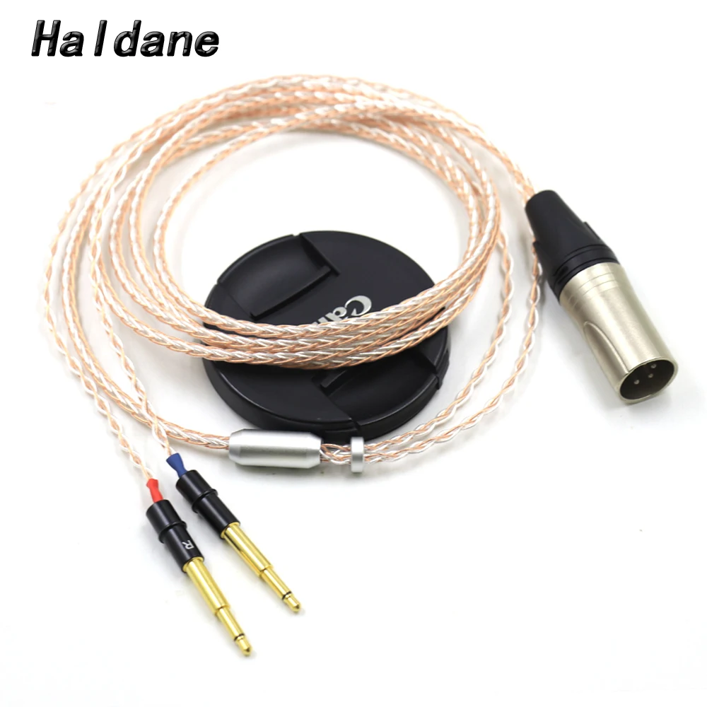 

Hi-Fi однокристальные медные серебряные смешанные наушники halдон, обновленный Сменный кабель для Meze 99 Classics 99 neo Антонио 99 Нео Нуар