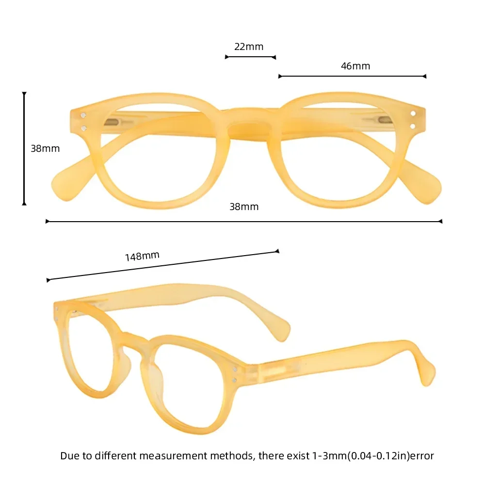Reading Glasses Women's Retro Glass Frame Men Europe Stylish +1.75 reading glasses