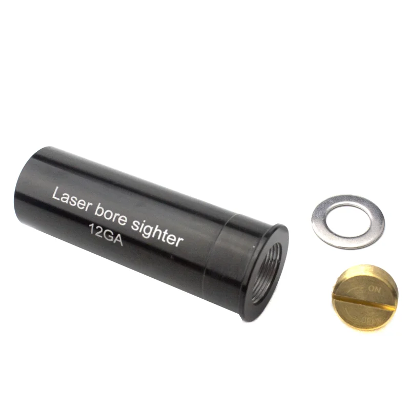 12GA Laser Boresighter ON/OFF Switch 12Gauge Laser Bore Sight Collimator