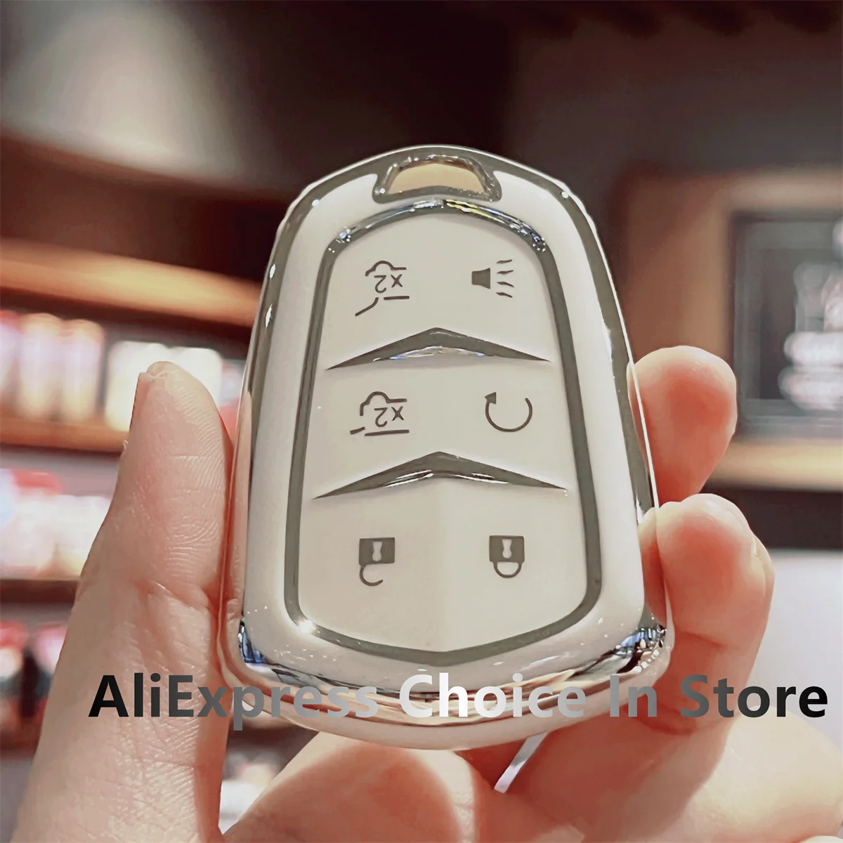 캐딜락 에스컬레이드 CTS SRX ATS CT6 SRX XT5 스마트 리모컨 보호 커버 TPU 자동차 키 케이스, 친구에게 선물하기 좋은 제품