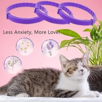 38/70cm Effective Safe Calming Collar for Cats Dog Adjustable Anxiety Reduction Pheromone Pet Collar Lasting Natural Calm Collar 2