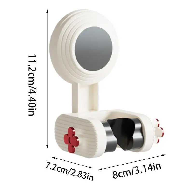 Shower Head Holder Shower Head Bracket For Bathroom Adjustable Suction Cup Holder Removable Handheld Showerhead Wall