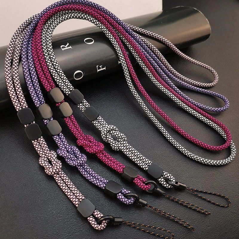 Adjustable Universal Hand-Woven Lanyard Strap - Sturdy and Durable Necklace