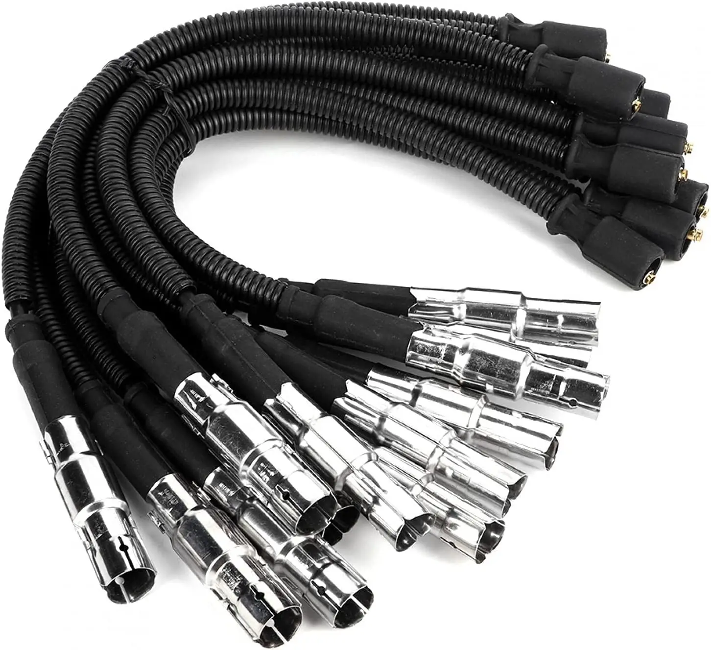 

12 PCS Spark Plug Ignition Wire Set for Mercedes Benz C-Class E-Class ML SLK 320 350 1121500218