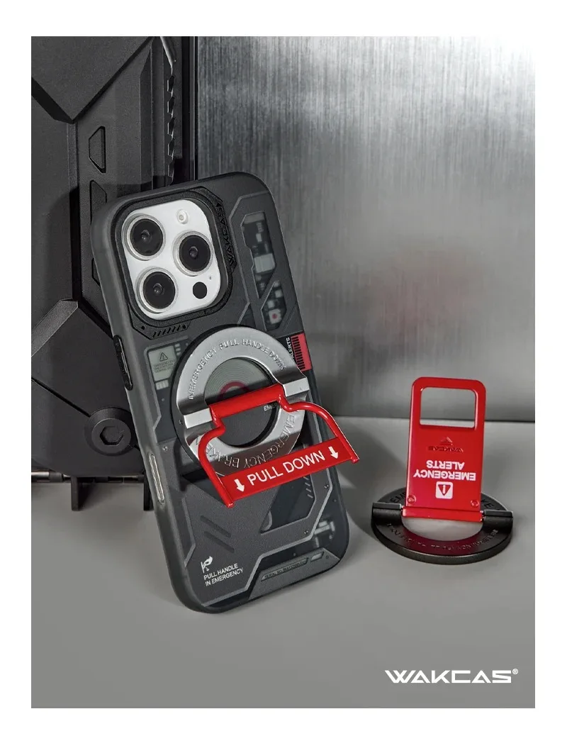 Wakcas Black Emergency Panel iPhone Case