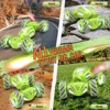 RC Stunt Car  Double Sided Rotating Off Road 1:16 Vehicle with Music Car Gesture Remote Control Spray Cars for Boys & Girls Gift 2