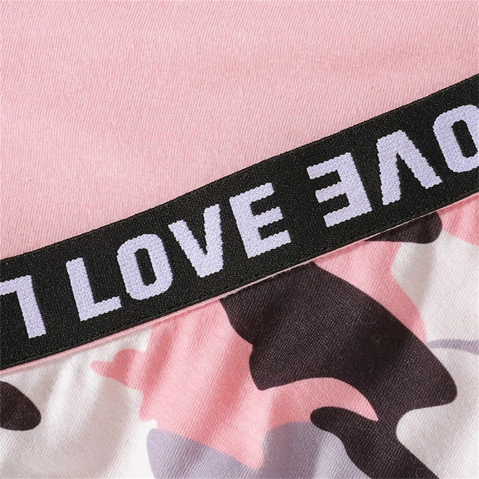 3Pack Toddler Girl Camouflage/Butterfly Print Splice Shortsleeve Dress Unilovers