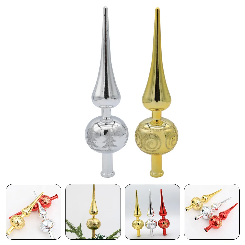 

Christmas Tree Topper Star Glitter Gold Sliver Red Treetop New Year Party Decoration Navidad Natal Noel