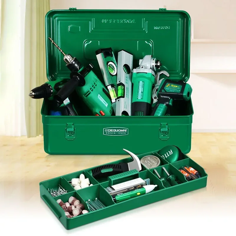 Large Toolbox Hard Case Waterproof Storage Organizer Suitcase Tool Box Multifunctional Automotive Mechanical Workshop Tools 3
