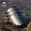 Keith Titanium Single-wall Mug with Folding Handle and Lid Outdoor Camping Travel Hiking Cups 220ml-500ml 3