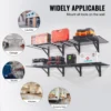 VEVOR 2-Layer Garage Storage Shelving Wall Mounted Tool Box Rack Tool Cabinet Floating Shelves Holder for Shop Workshop 6