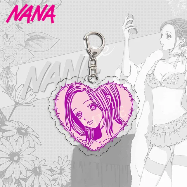 NANA Anime Character Keychain - Stylish Figure Pendant Jewelry
