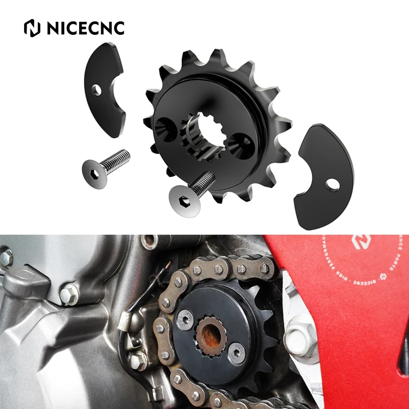 

Motorcycle SuperPinion 15 Tooth Front Sprocket For Honda XR650L XR 650L 1993-2023 2022 2021 High-strength 20CrMnTi Steel Alloy