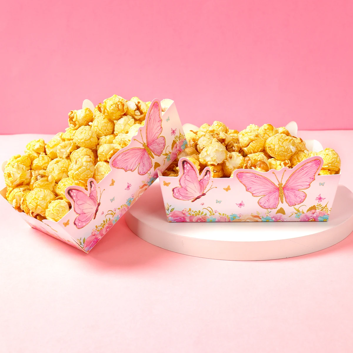 Butterfly Party Snack Tray Butterfly Birthday Party Decoration Kids Girls Birthday Supplies Baby Shower Decoration