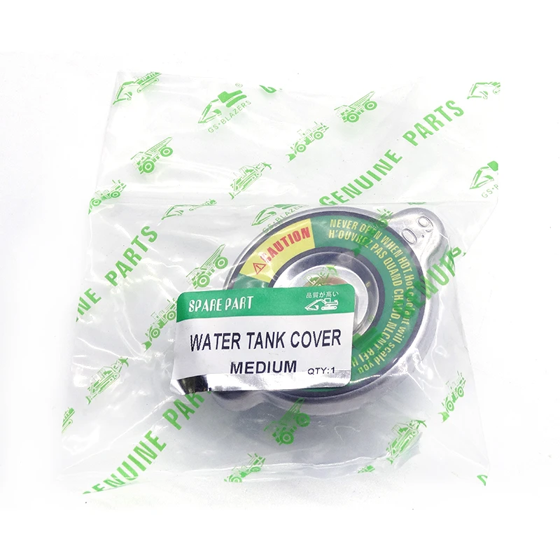 Excavator Spare Parts Universal Radiator Caps tank lid water Tank cover for YANMAR LIEBHERR PERKINS MITSUBISHI ISUZU CUMMINS