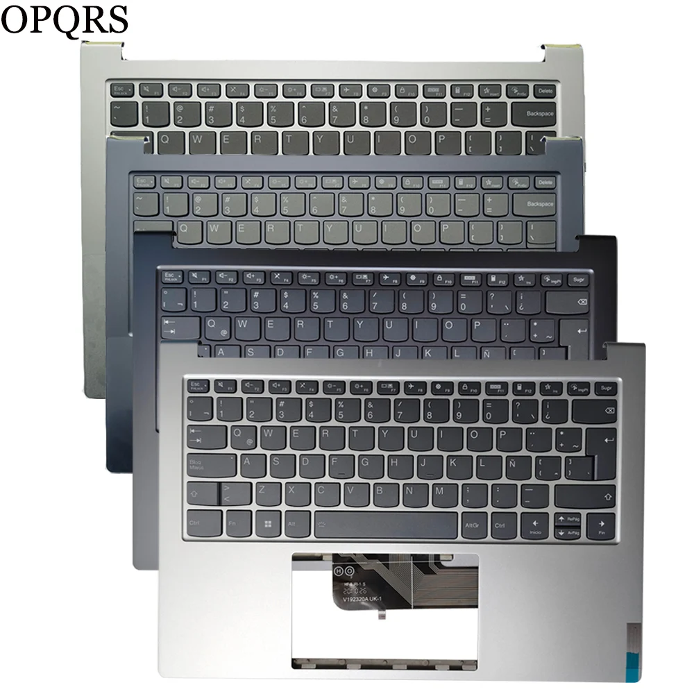 Enhanced Palmrest Upper Cover with US/Latin Keyboard for Lenovo Yoga Slim Laptops