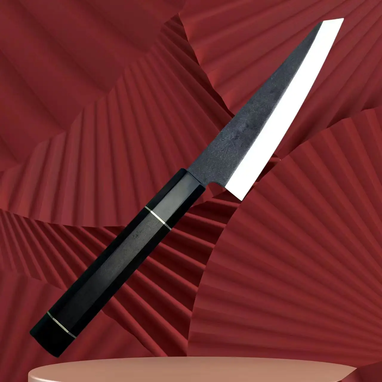 DebaKnifeSingleEdgeBladeKiritsukeChefsCleaverSashimiSlicing