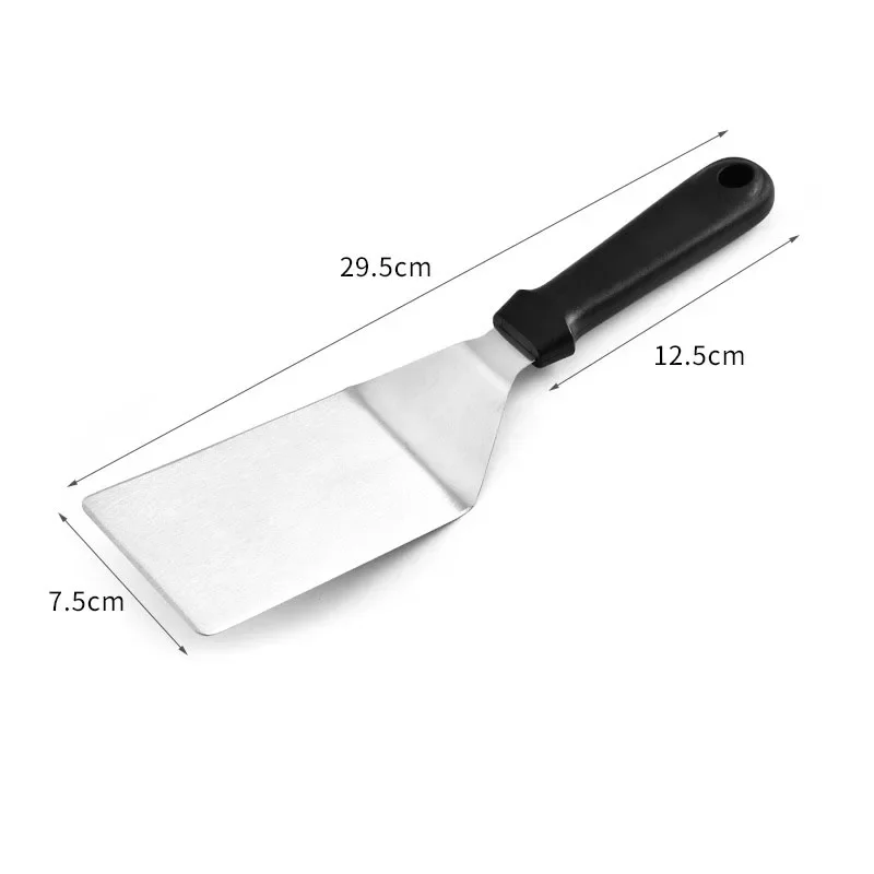 Barbecue Tools Spatula Turner 403 Stainless Steel Flat Top Grill Professional Spatula & Scraper Set Flipper Griddle Accessory Tool Kit Kitchen BBQ