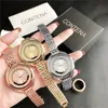 New Watch For Women High-End Luxury Stainless Steel Rhinestone Dial Wristwatch Water Resistant Woman Accesories Gifts for Women 2