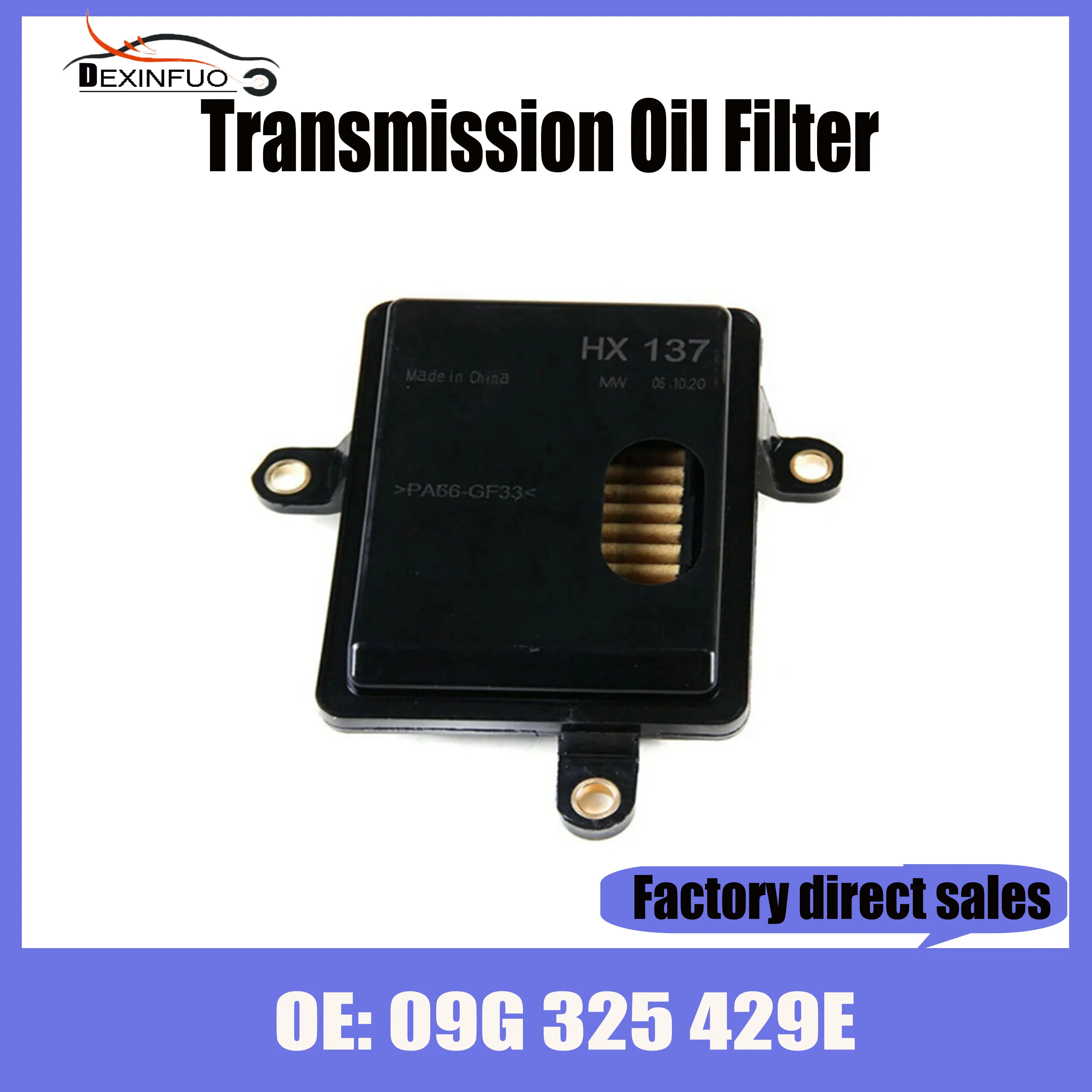 09G 6AT Transmission Oil Filter Gearbox Filter For VW Golf Mk7 Golf Sportwagen 2015- AQ160 09G325429E