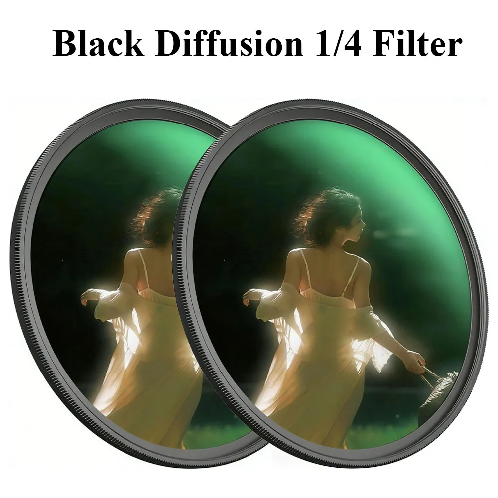 Black Mist 1/4 Soft Focus Camera Lens Filter Collection