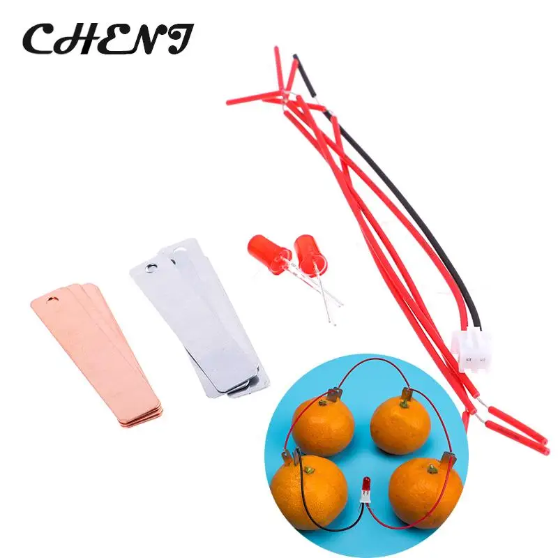 

Potato Fruit Supply Electricity Experiments Kids Children Student Learining ChemistryTeaching Tool Bio Energy Science Kit