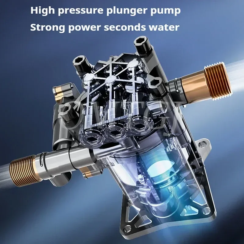 105Bar/1400W High Pressure Cleaner Portable IPX5 Waterproof for Auto Home Garden Cleaning Household Car Washing Machine 220V 4