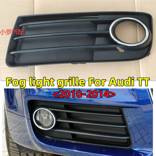 アウディ フォグライトグリル TT 2011-2014 左右セット エアガイド グリル フロント トリム バンパー カスタム用パーツ 車のフロントフォグライトグリルカバーアウディ TT MK2 S ライン TTS