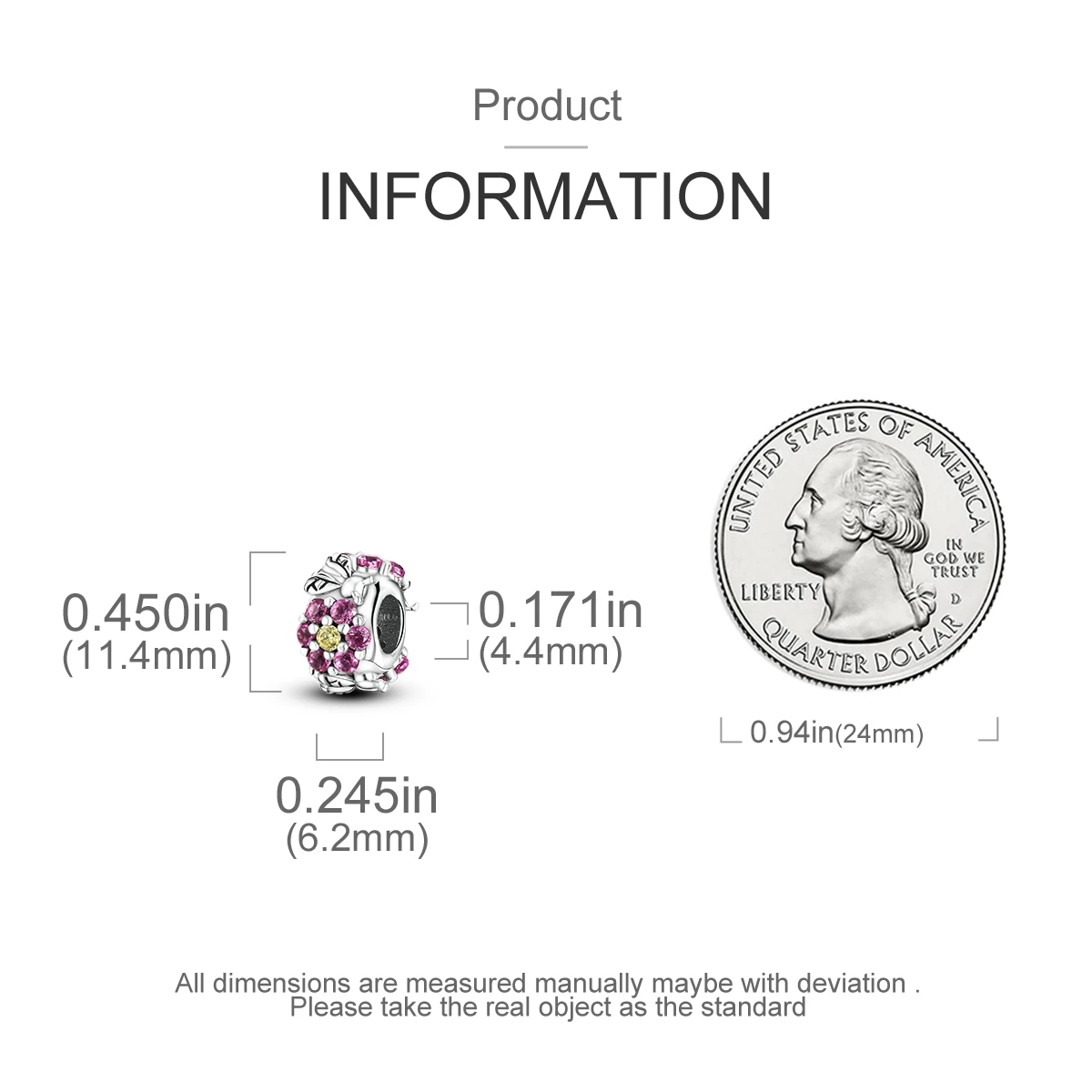 Versilberte lila Charms, Blumen-Schmetterlings-Charm-Perlen, passend für Original-Armbänder, DIY-Anhänger – Detail 19