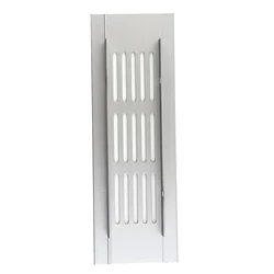 1pcs 1x 50mm Air Vent Ventilation Grille Cupboard Silver Wardrobes Spare Parts Waterproof Aluminum Alloy Fitting Multi-size